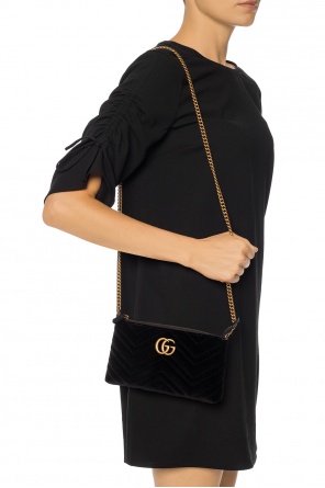 Quilted shoulder bag with logo, zdjęcie 2 Quilted shoulder bag with logo od Gucci